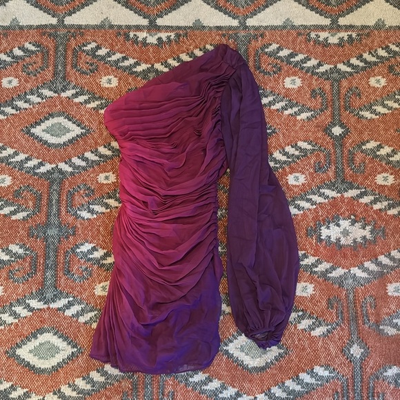 ROCOCO SAND Short Dress in Pink & Purple size XS - Picture 4 of 7